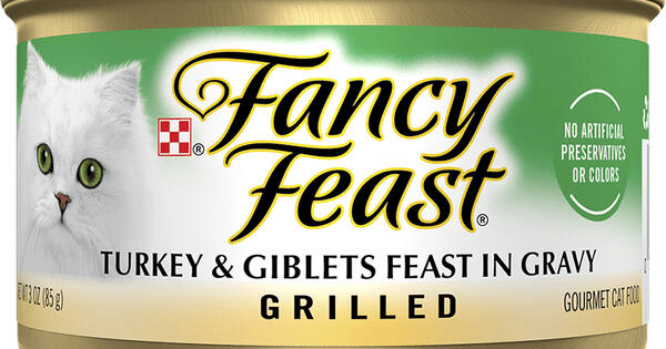 Fancy Feast Grilled Turkey & Giblets Feast In Gravy Gourmet